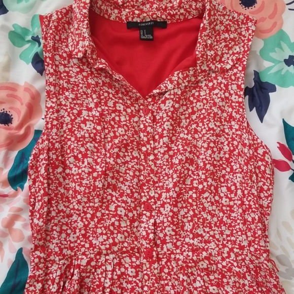 Forever 21 Floral Dress - Picture 2 of 4